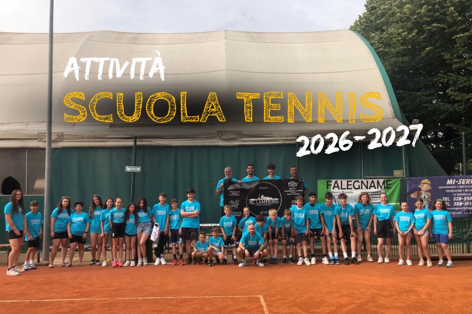 attività scuola tennis 2026-2027